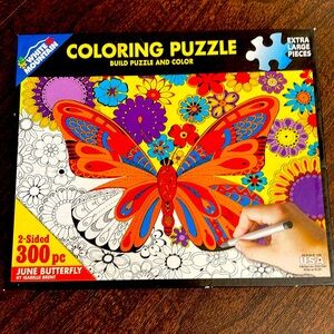 White Mountain 300 Large piece format preowned complete puzzle